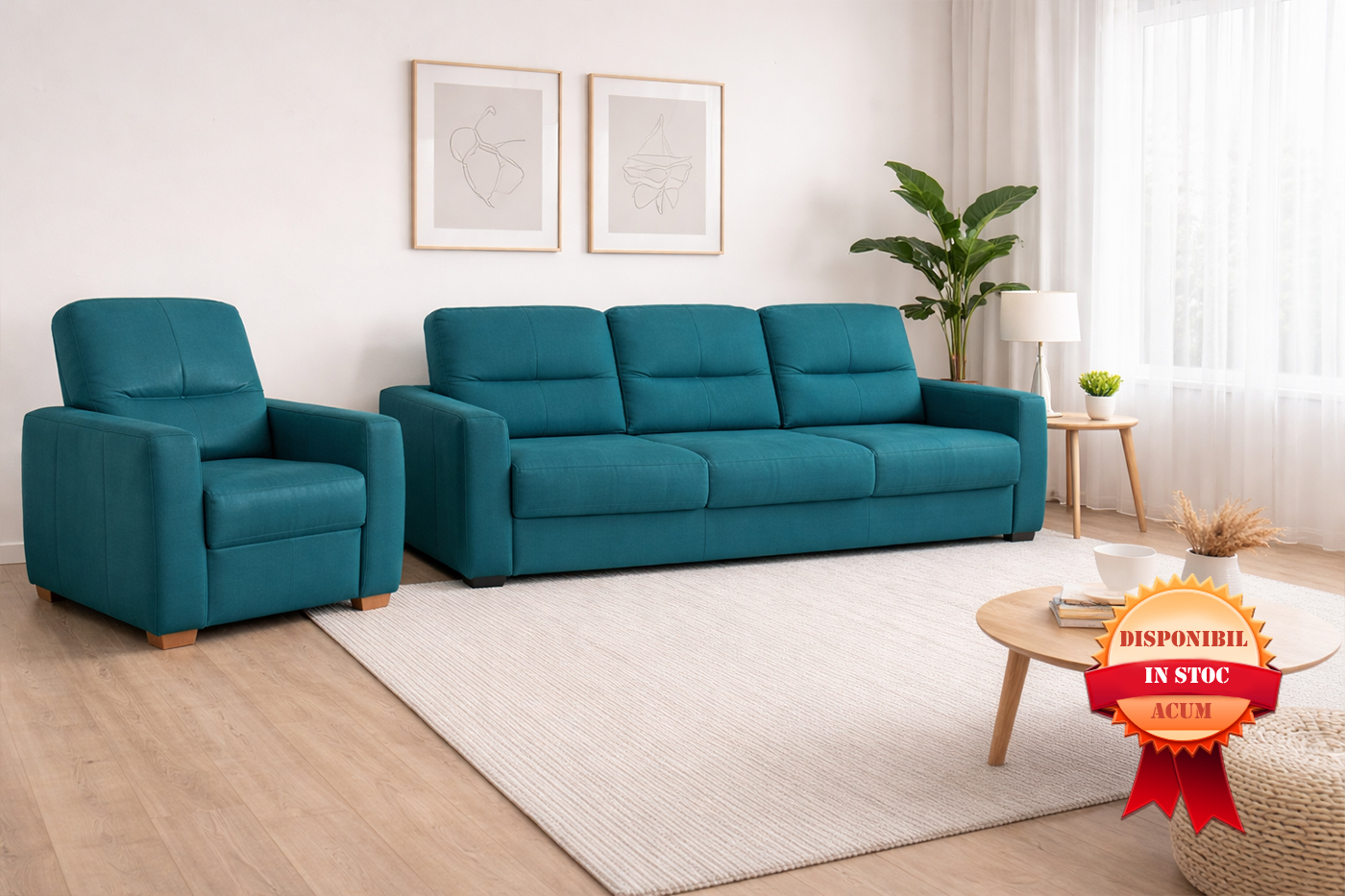 YUKA 227X93 CANAPEA EXTENSIBILA PLUS FOTOLIU